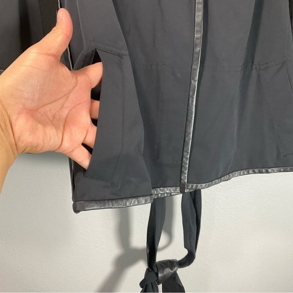 Diane von Furstenberg Shane Tie-Waist Jacket black size 4 - Picture 7 of 15